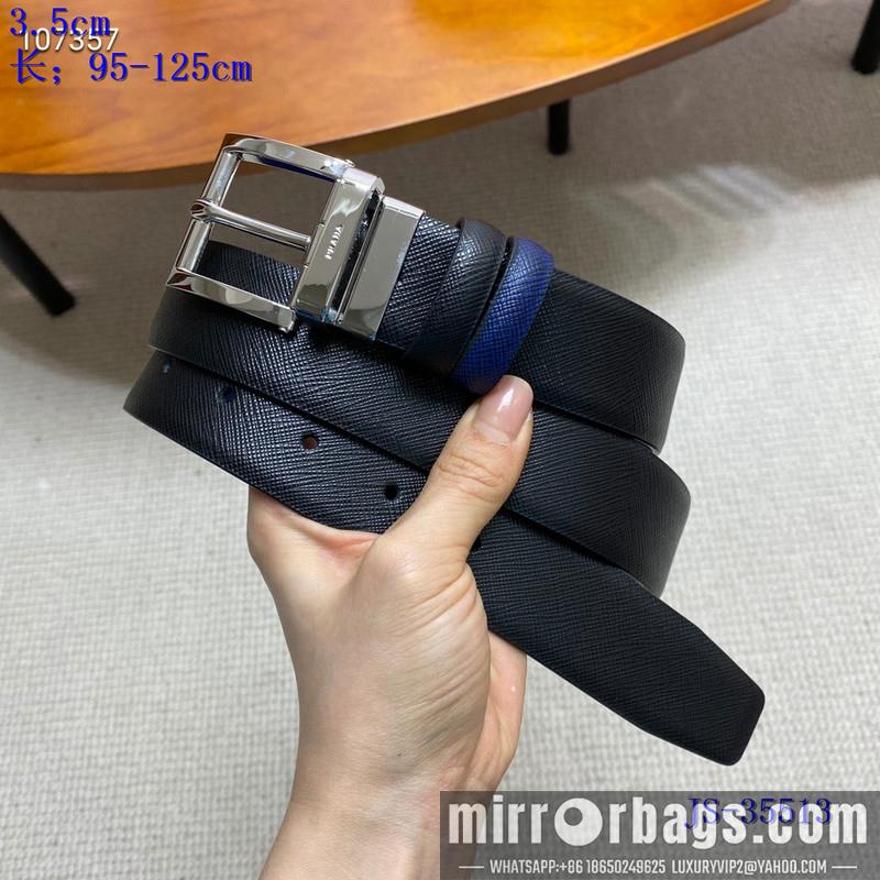 Replica Prada belt 35mmX95-125CM 8L01