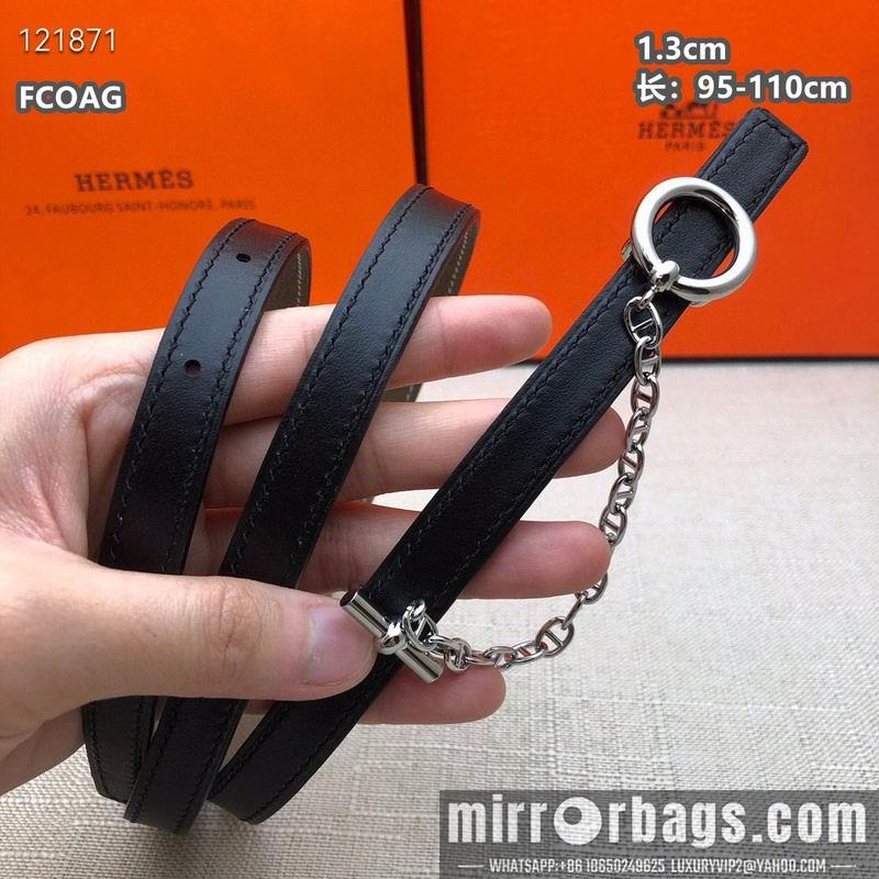 Replica Hermes belt 13mmX95-110cm 8L10
