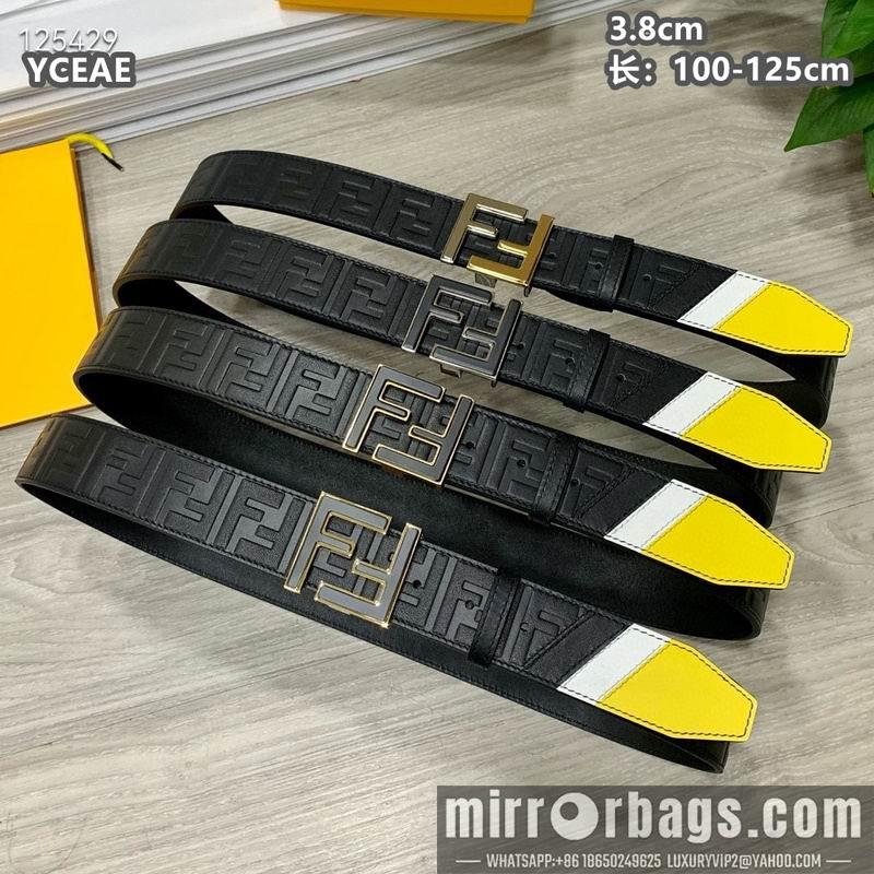 Replica Fendi belt 38mmX100-125cm  8L16