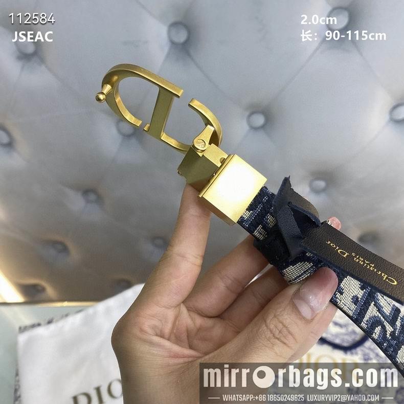 Replica Dior Belt 20mmX90-115cm 8L06