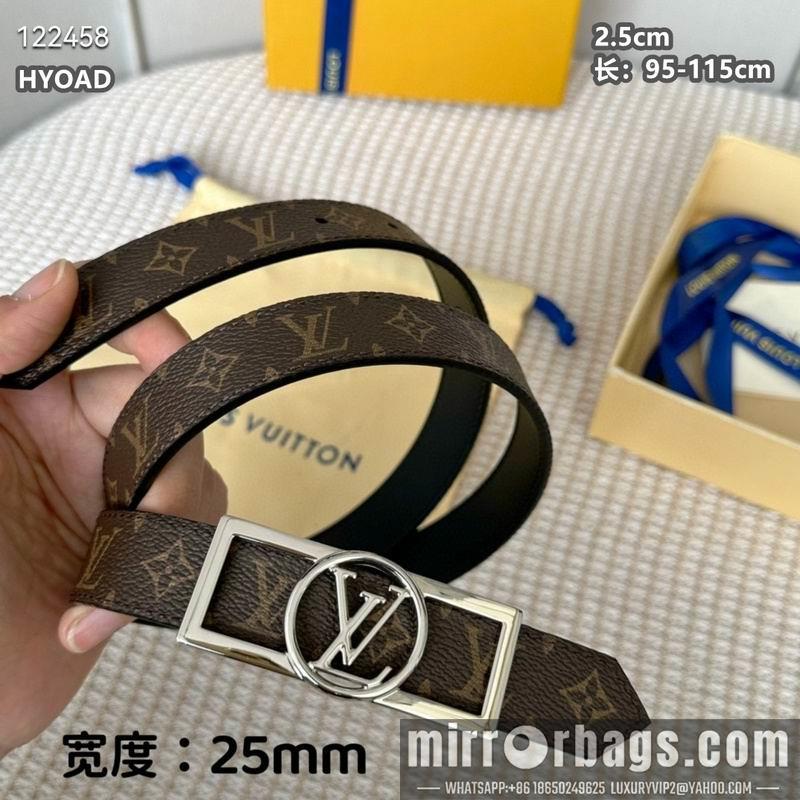 Replica LV belt 25mmX95-115cm 8L15