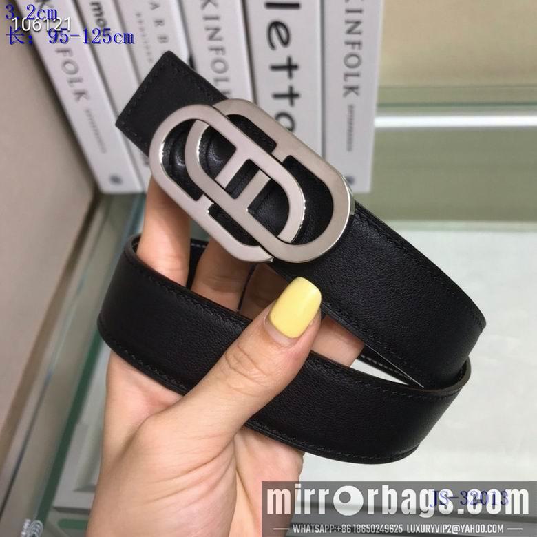 Replica Hermes Belt 32mmX95-125cm 8L04