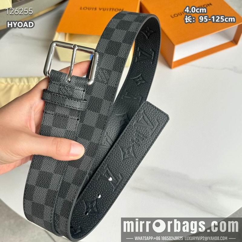 Replica LV belt 40mmX95-125cm 8L07