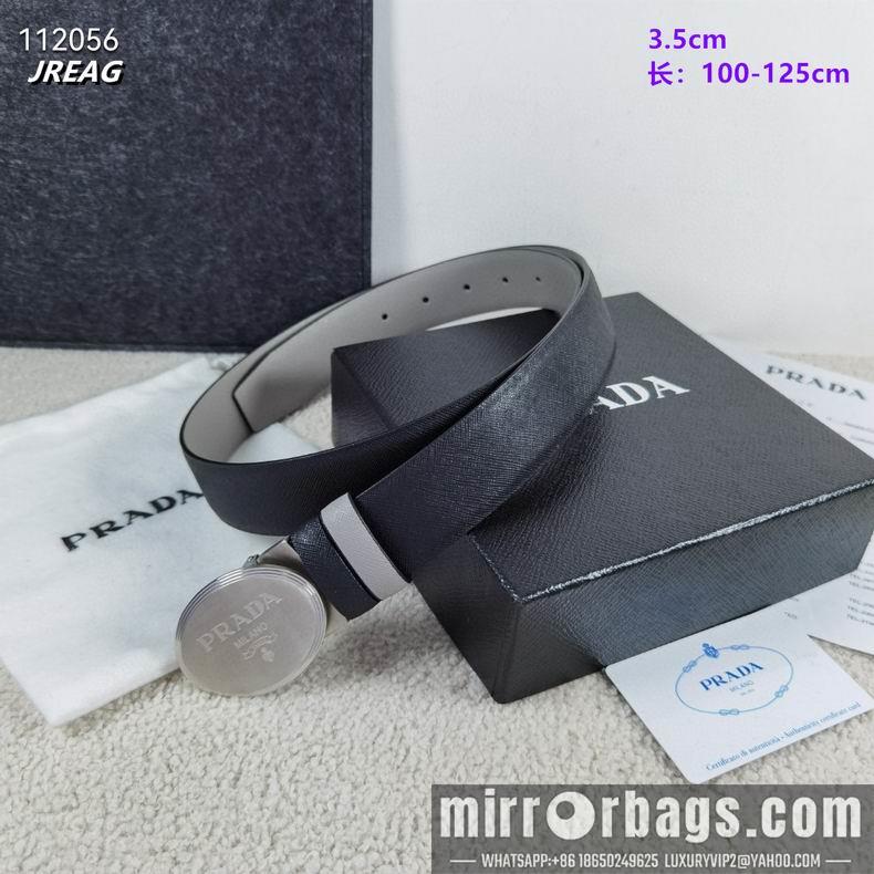 Replica Prada belt 35mmX100-125cm 8L08