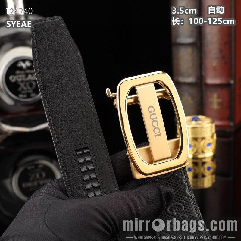Replica Gucci belt 35mmX100-125cm 8L33