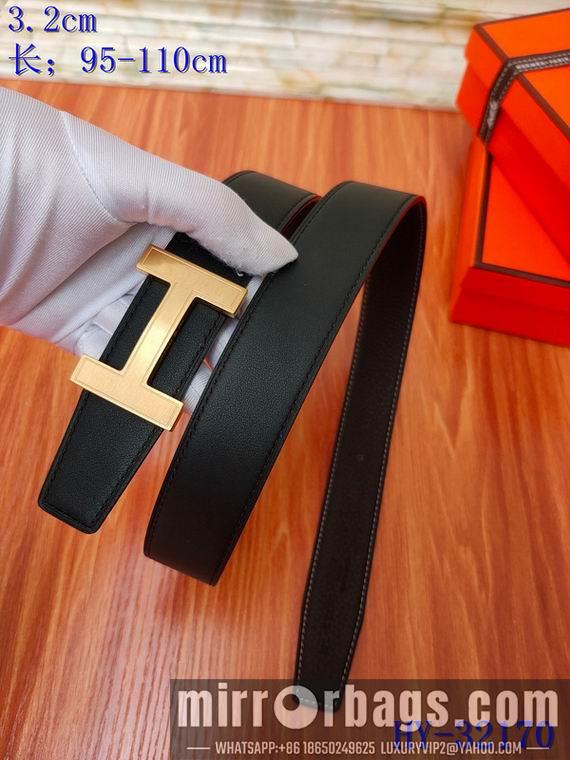 Replica Hermes Belt 32mmX95-110cm 8L08