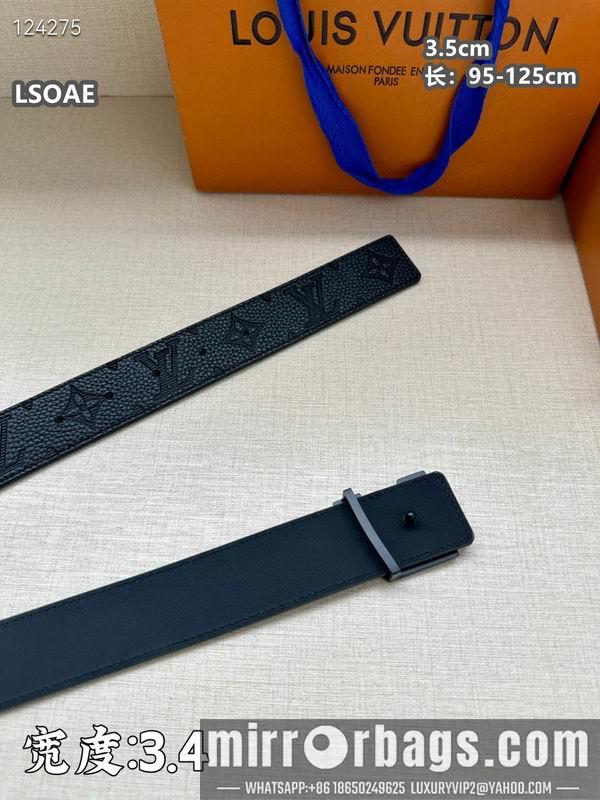 Replica LV belt 35mmX95-125cm 8L08