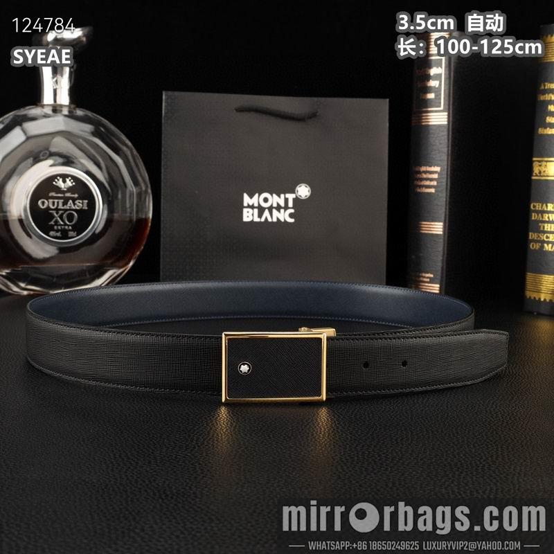 Replica Montlanc belt 35mmX100-125cm 8L30