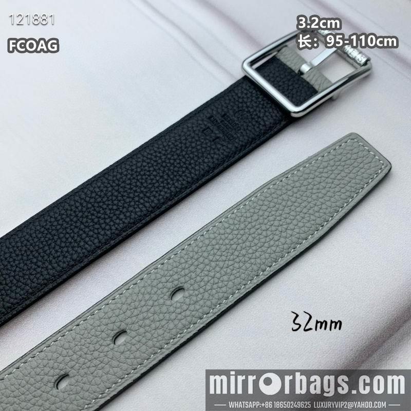 Replica Hermes belt 32mmX95-110cm 8L26