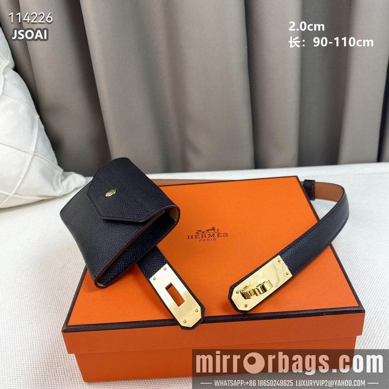 Replica Hermes belt 20mmX90-115cm 8L082501