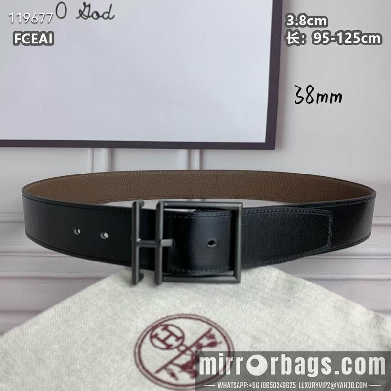 Replica Hermes belt 38mmX95-125cm 8L040802