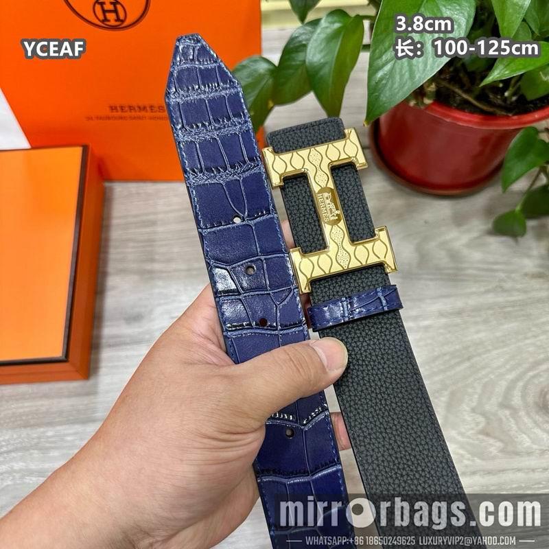 Replica Hermes belt 38mmX100-125cm 8L60