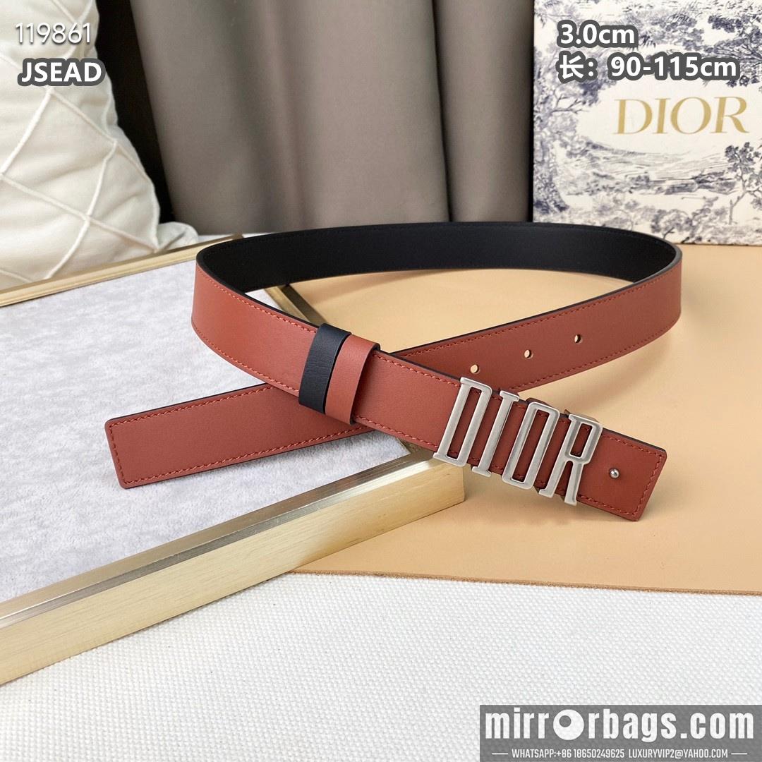 Replica Dior belt 30mmX90-115cm 8L072002