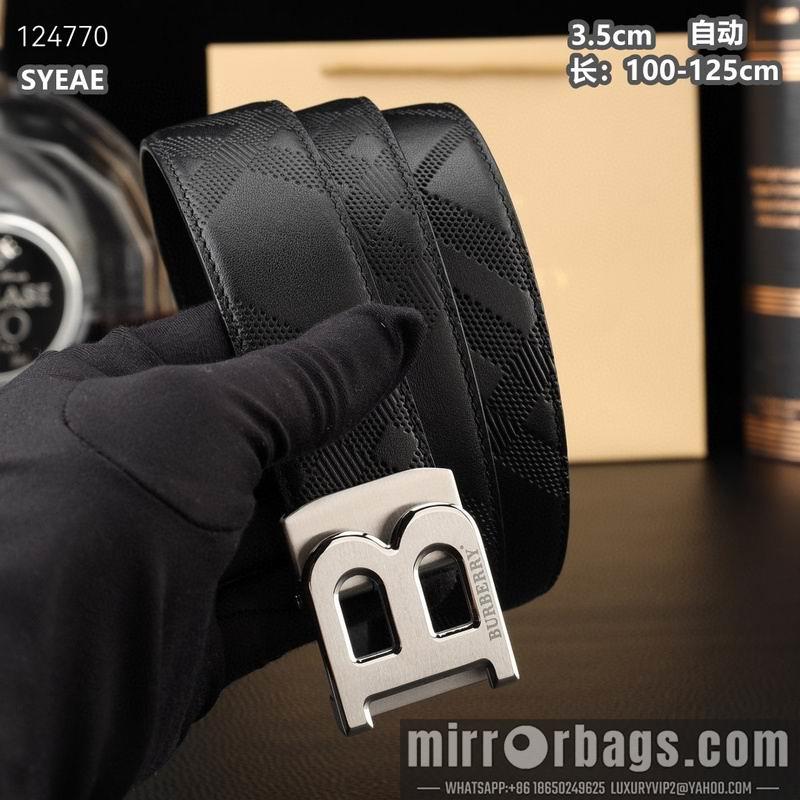 Replica Burberry belt 35mmX100-125cm 8L74