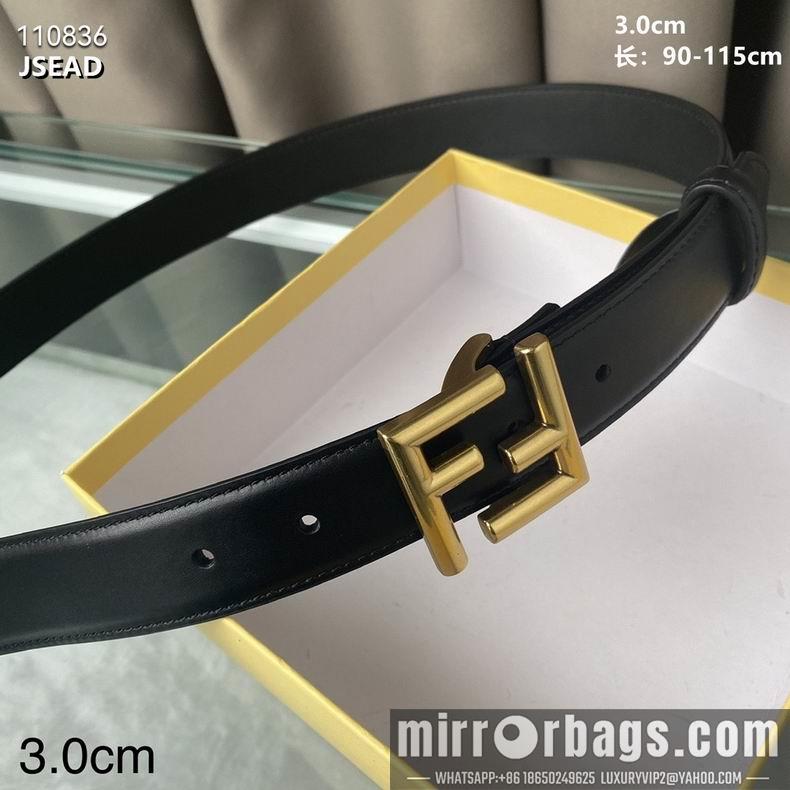 Replica Fendi Belt 30mmX90-115cm 8L01