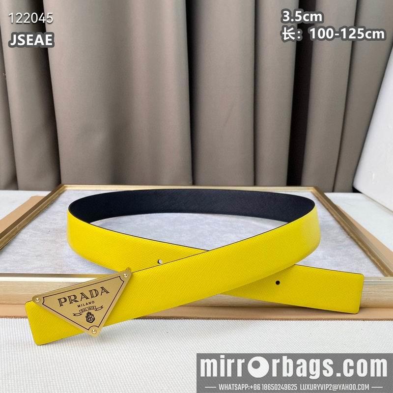Replica Prada belt 35mmX100-125cm 8L43
