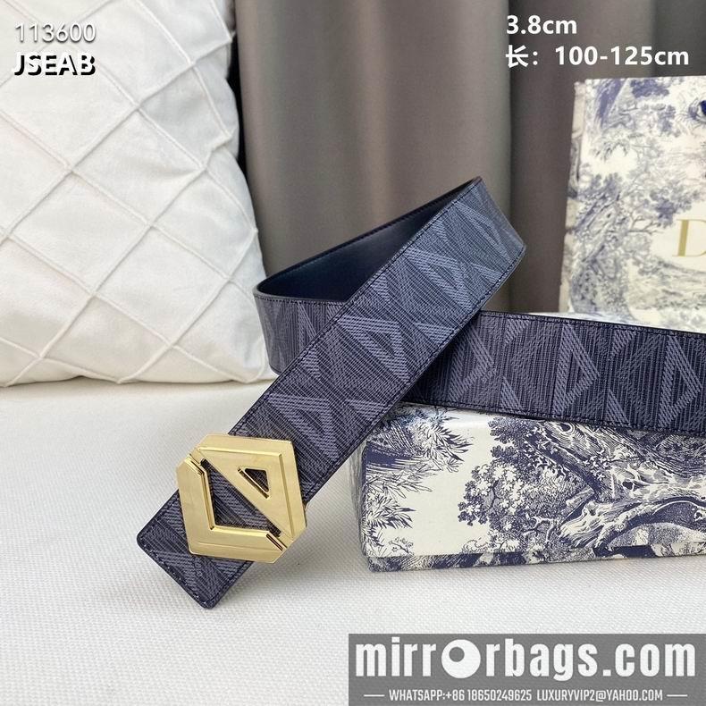 Replica Dior belt 38mmX100-125cm 8L02