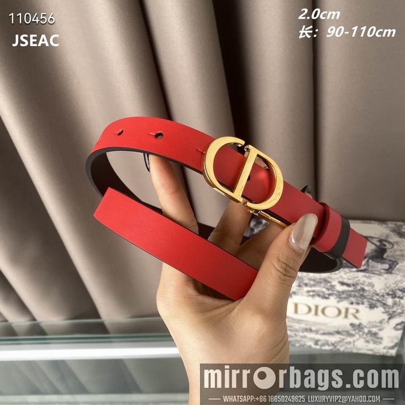 Replica Dior Belt 20mmX90-110cm 8L01