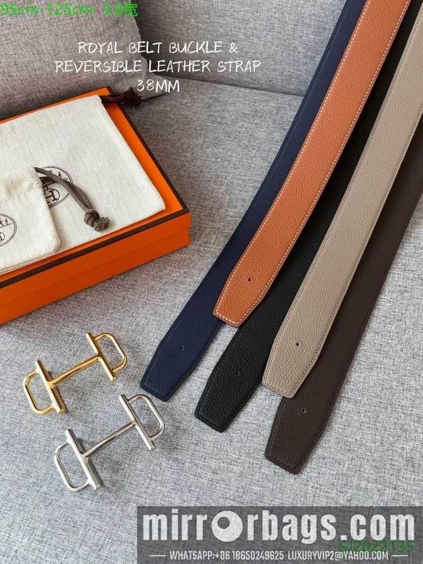 Replica Hermes Belt 38mmX95-125cm 7D115