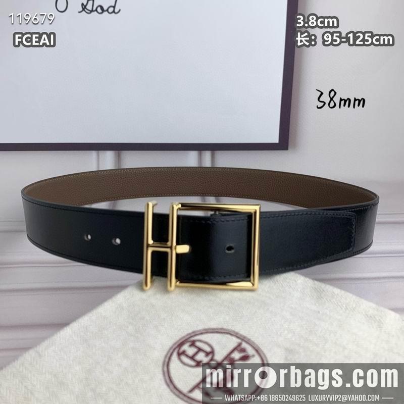 Replica Hermes belt 38mmX95-125cm 8L040802