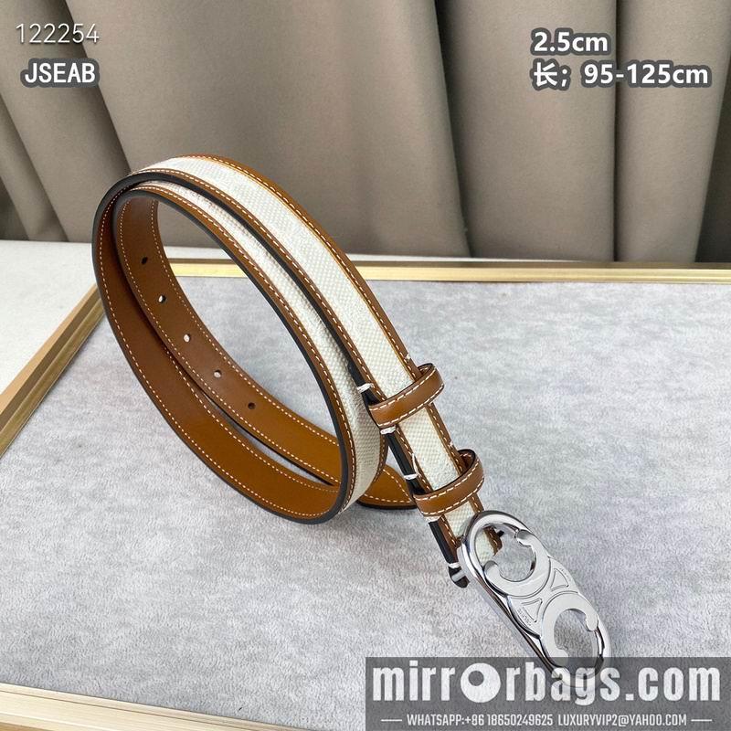 Replica Celine belt 25mmX95-125cm 8L25