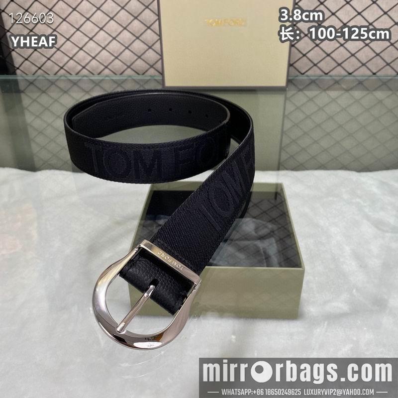 Replica TF belt 38mmX100-125cm 8L15