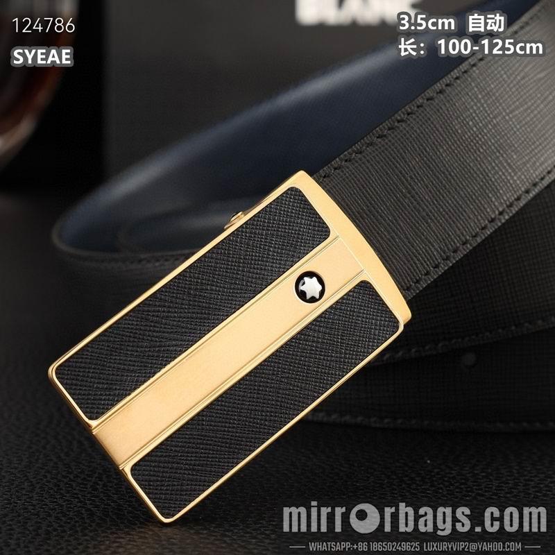 Replica Montlanc belt 35mmX100-125cm 8L28