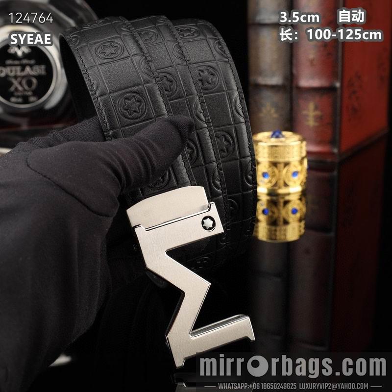Replica Montlanc belt 35mmX100-125cm 8L40