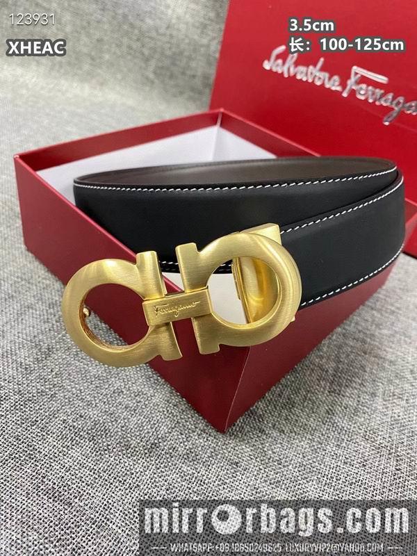 Replica Ferragamo belt 35mmX100-125cm 8L43