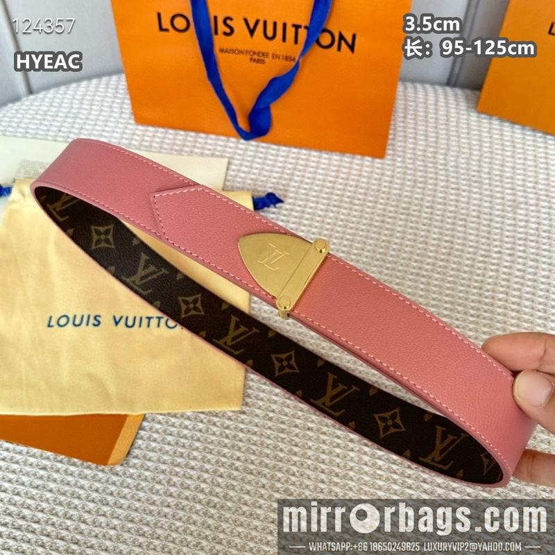 Replica LV belt 35mmX95-125cm 8L15