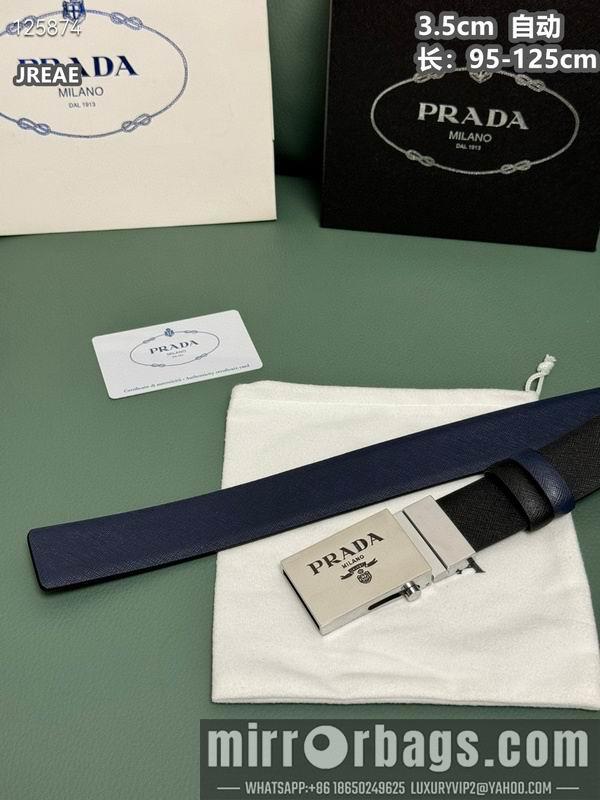 Replica Prada belt 35mmX95-125cm 8L47
