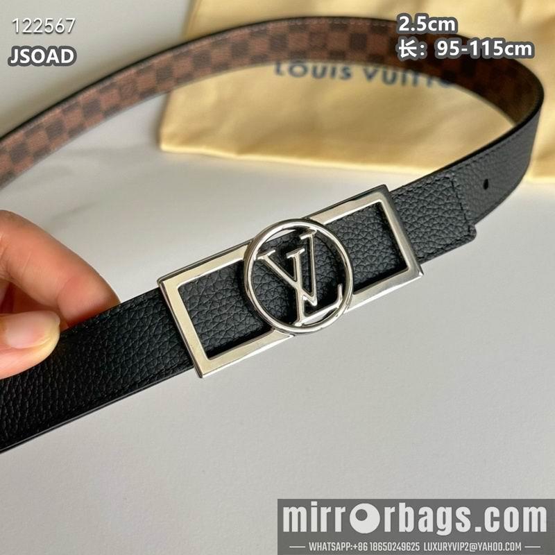 Replica LV belt 25mmX95-115cm 8L16