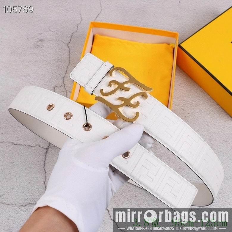 Replica Fendi Belt 38mmX95-125cm 7D94