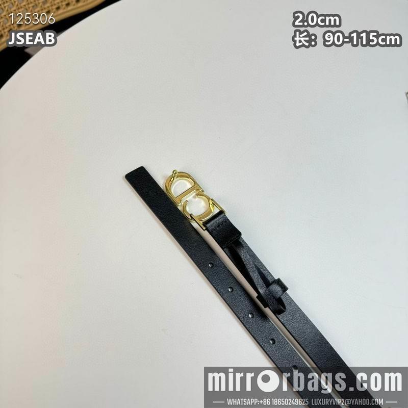 Replica Dior belt 20mmX90-115cm 8L18
