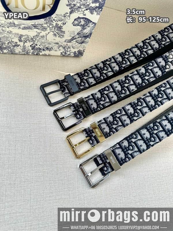 Replica Dior belt 35mmX95-125cm 8L39