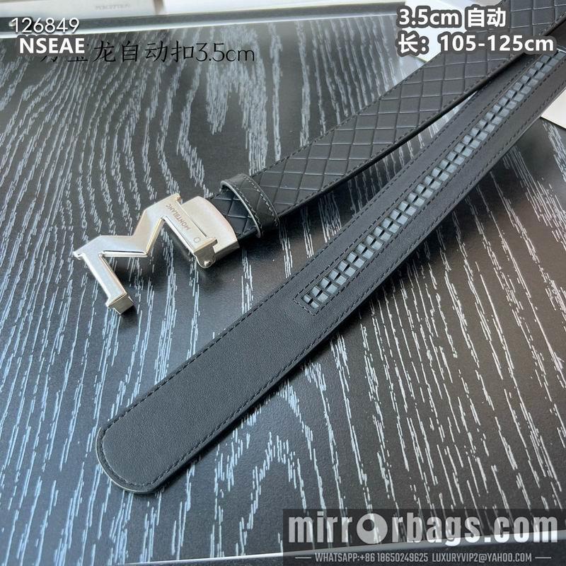 Replica Montlanc belt 35mmX105-125cm 8L64
