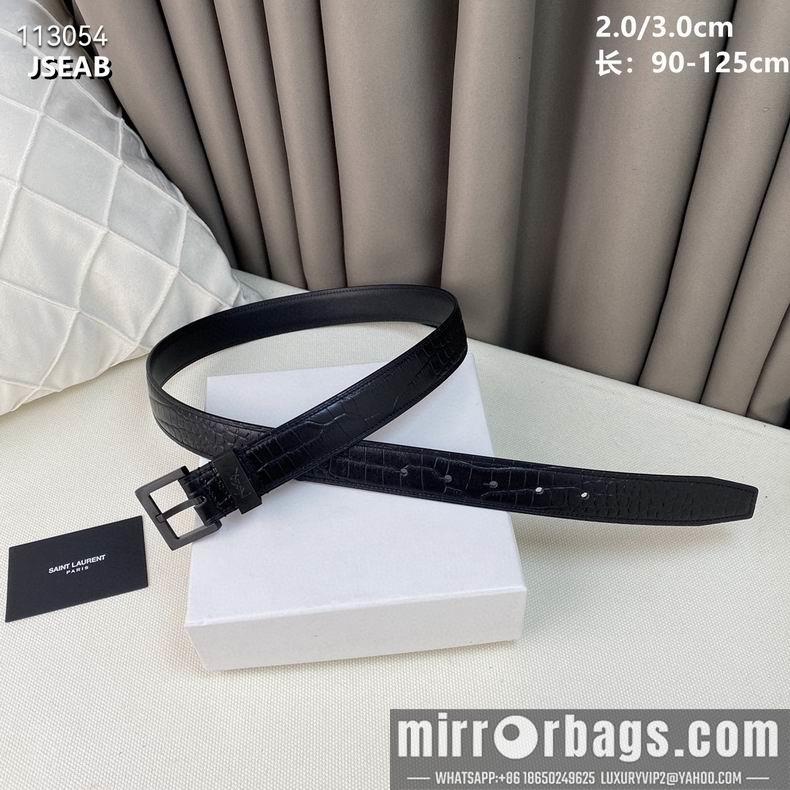 Replica YSL belt 20 30mmX90-125cm 8L02