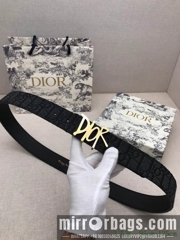 Replica Dior Belt 34mmX95-125cm 7D04