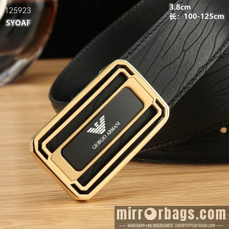 Replica Armani belt 38mmX100-125cm 8L05