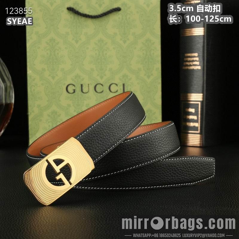 Replica Gucci belt 35mmX100-125cm 8L38