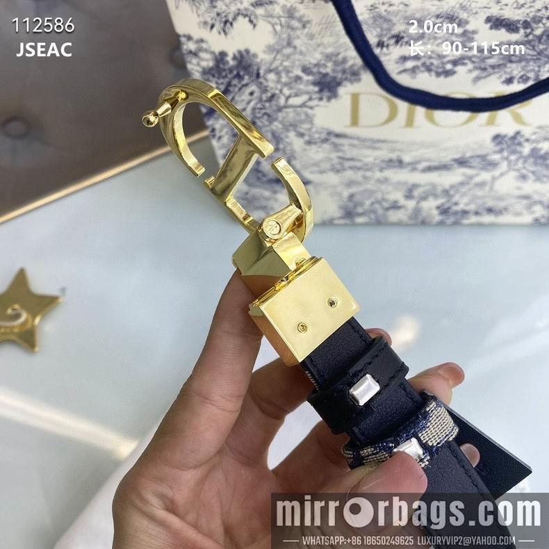 Replica Dior Belt 20mmX90-115cm 8L06