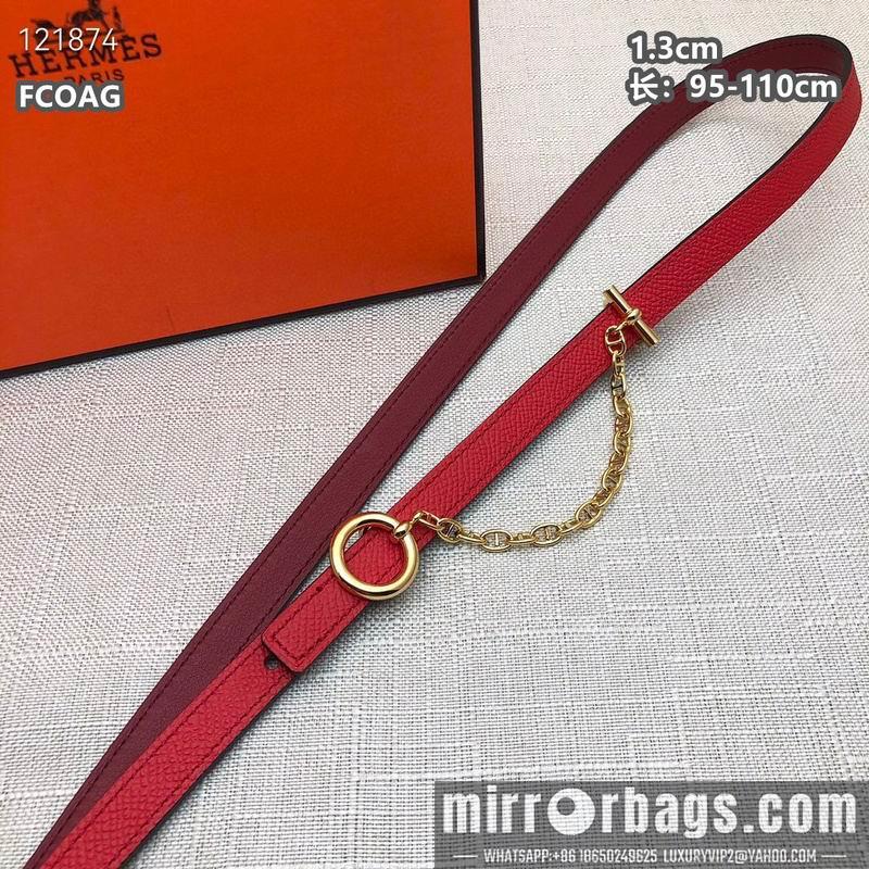 Replica Hermes belt 13mmX95-110cm 8L10