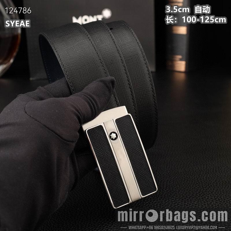 Replica Montlanc belt 35mmX100-125cm 8L28