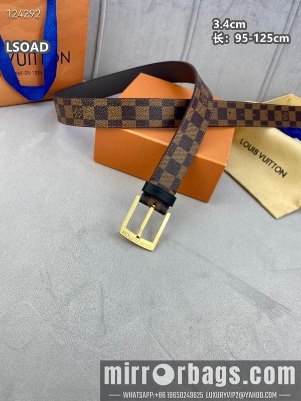 Replica LV belt 34mmX95-125cm 8L24