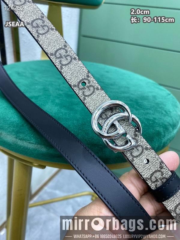 Replica Gucci belt 20mmX90-115cm 8L22