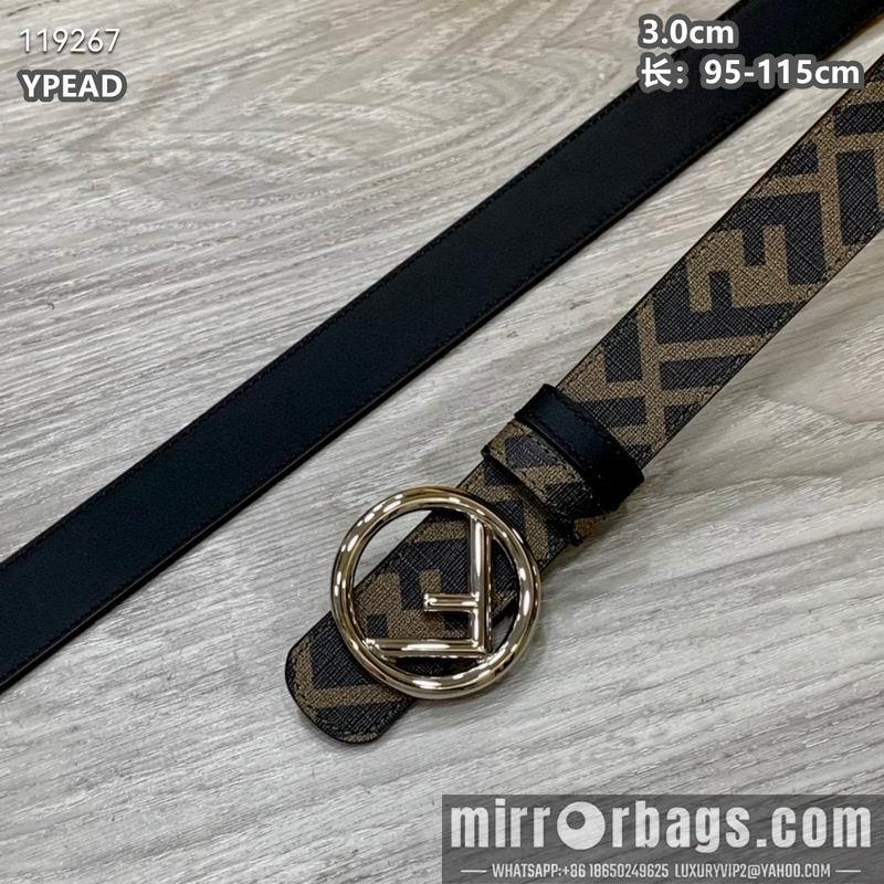 Replica Fendi belt 30mmX95-115cm 8L17