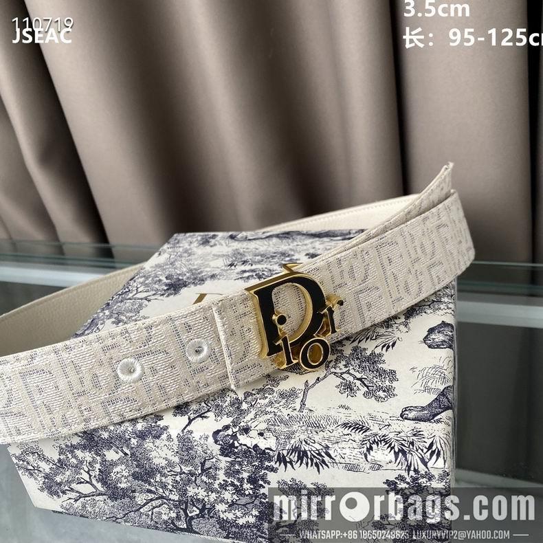 Replica Dior Belt 35mm 95-125cm 8L02