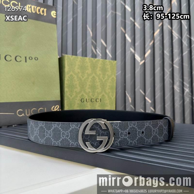 Replica Gucci belt 38mmX95-125cm 8L39