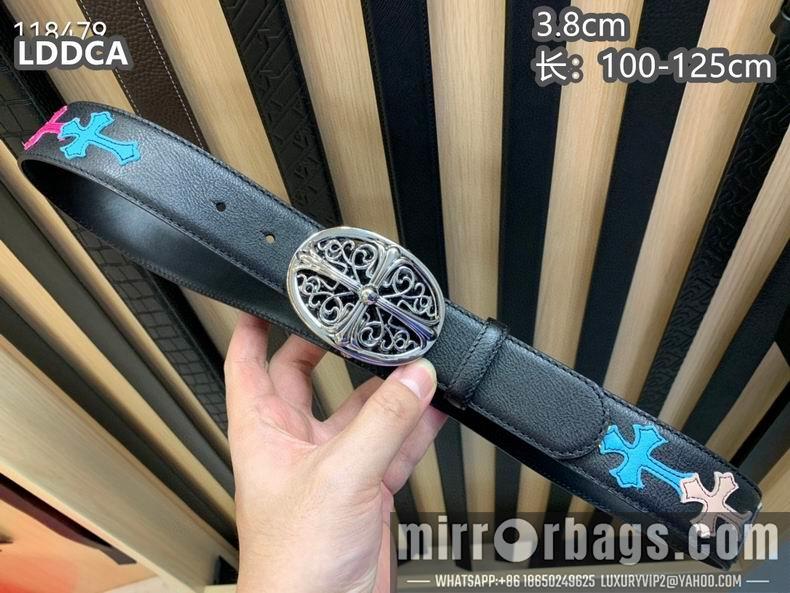Replica Chrome Hearts belt 38mmX100-125cm 8L22