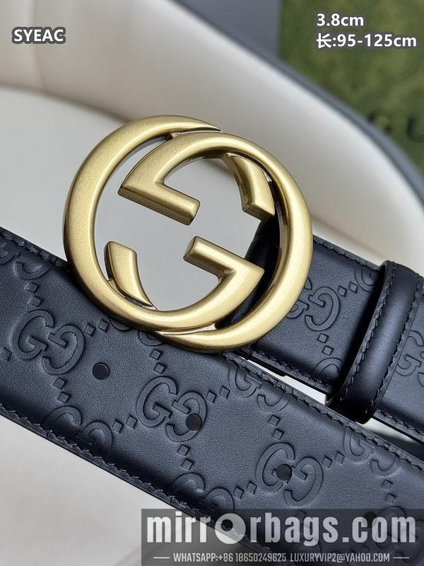 Replica Gucci belt 38mmX95-125cm 8L57